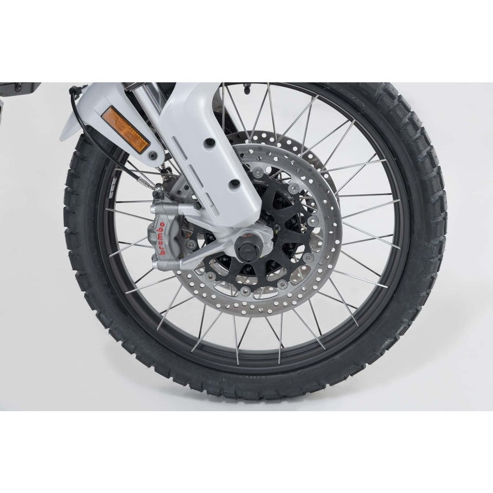 SW-Motech SW-STP2217610001-B Front Axle Slider Set Black for Ducati Monster/Multistrada/Hypermotard/Hyperstada/DesertX/Super Sport Models