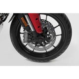 SW-Motech SW-STP2217610600-B Front Axle Slider Set Black for Ducati Multistrada V4 20-Up Models