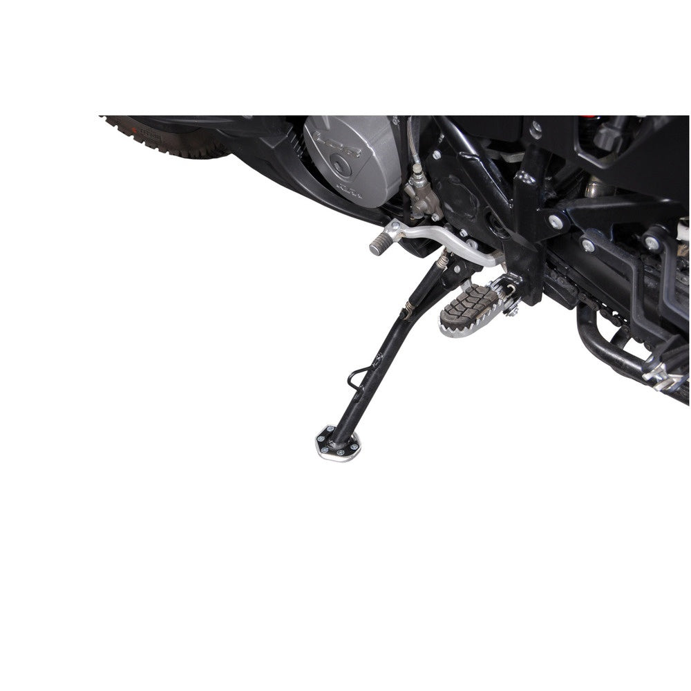 SW-Motech SW-STS0410210000-S Side Stand Foot Extension Black/Silver for Husqvarna Svartpilen 401/Vitpilen 401 18-Up/KTM 125 Duke/200 Duke 11-Up/390 Duke 13-20/990 Adventure 06-11/1190 Adventure 2013