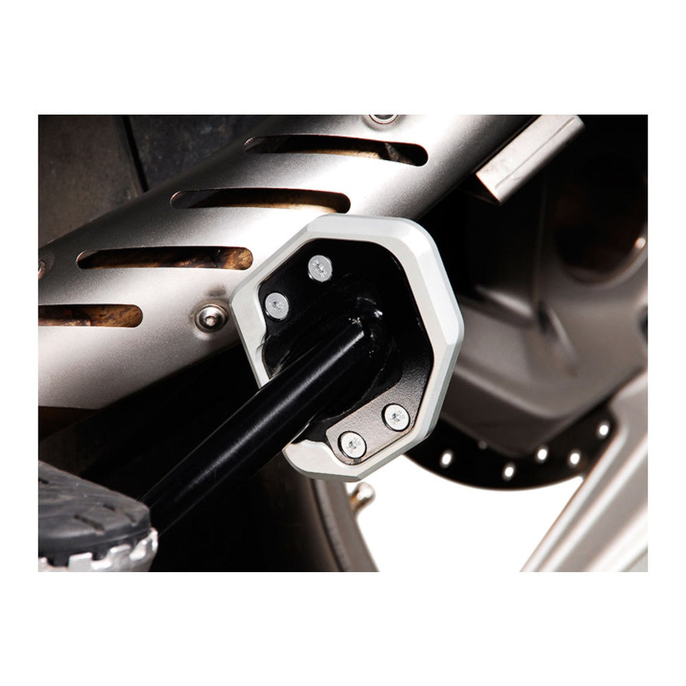 SW-Motech SW-STS0710210000-S Side Stand Foot Extension Black/Silver for BMW R 1200 GS 04-12/R 1200 GS Adventure 08-13