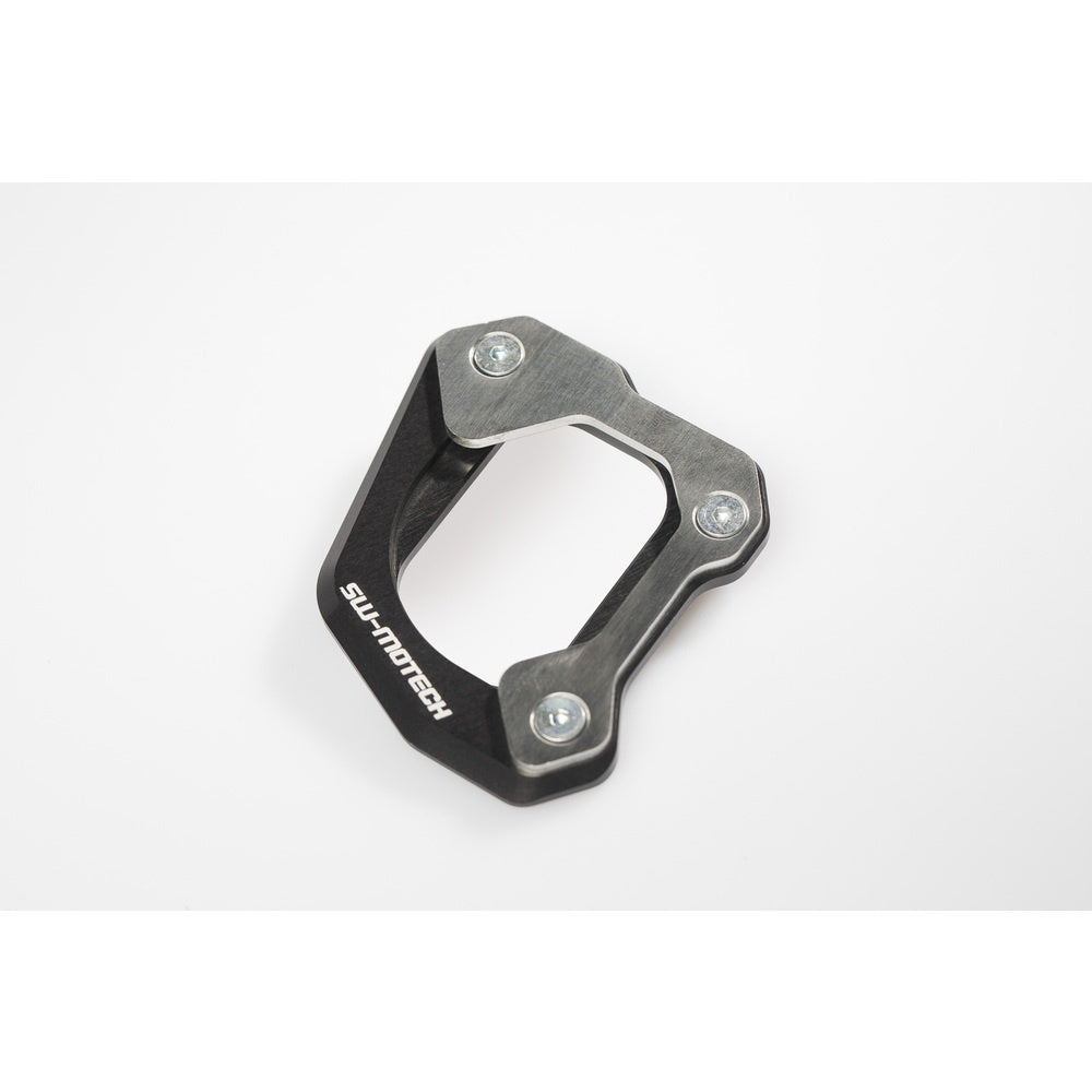 SW-Motech SW-STS0710210101-S Side Stand Foot Extension Black/Silver for BMW F 800 GS 08-18/F 800 GS Adventure 13-18/Husqvarna TR 650 Strada/TR 650 Terra 12-15