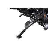 SW-Motech SW-STS0710210101-S Side Stand Foot Extension Black/Silver for BMW F 800 GS 08-18/F 800 GS Adventure 13-18/Husqvarna TR 650 Strada/TR 650 Terra 12-15