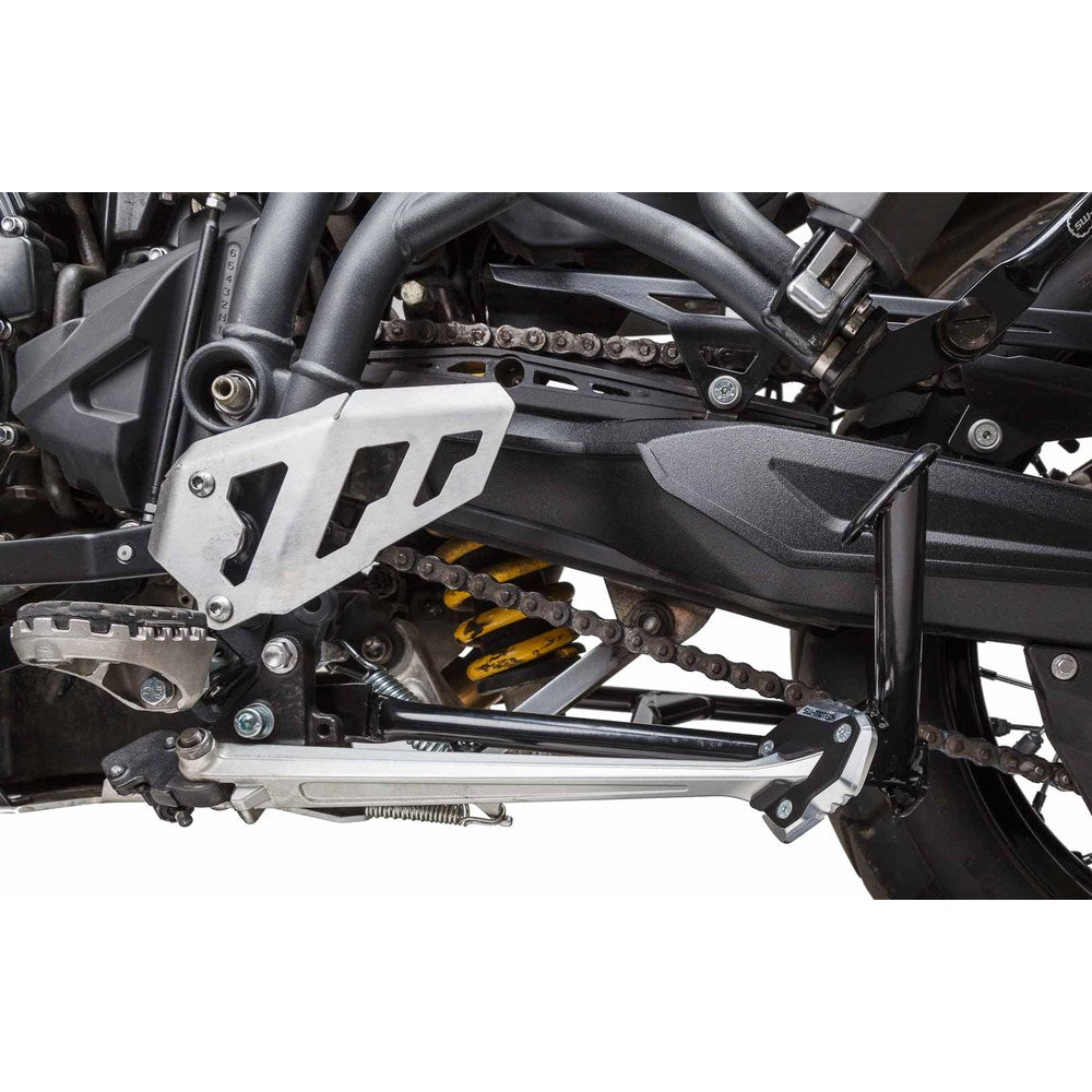 SW-Motech SW-STS1110210000-S Side Stand Foot Extension Black/Silver for Triumph Tiger 800 10-17 Models
