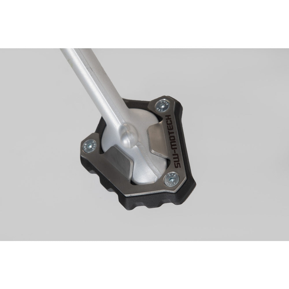 SW-Motech SW-STS1192910000 Side Stand Foot Extension Black/Silver for Triumph 1200 GT 22-Up/Scrambler 1200 18-Up Models