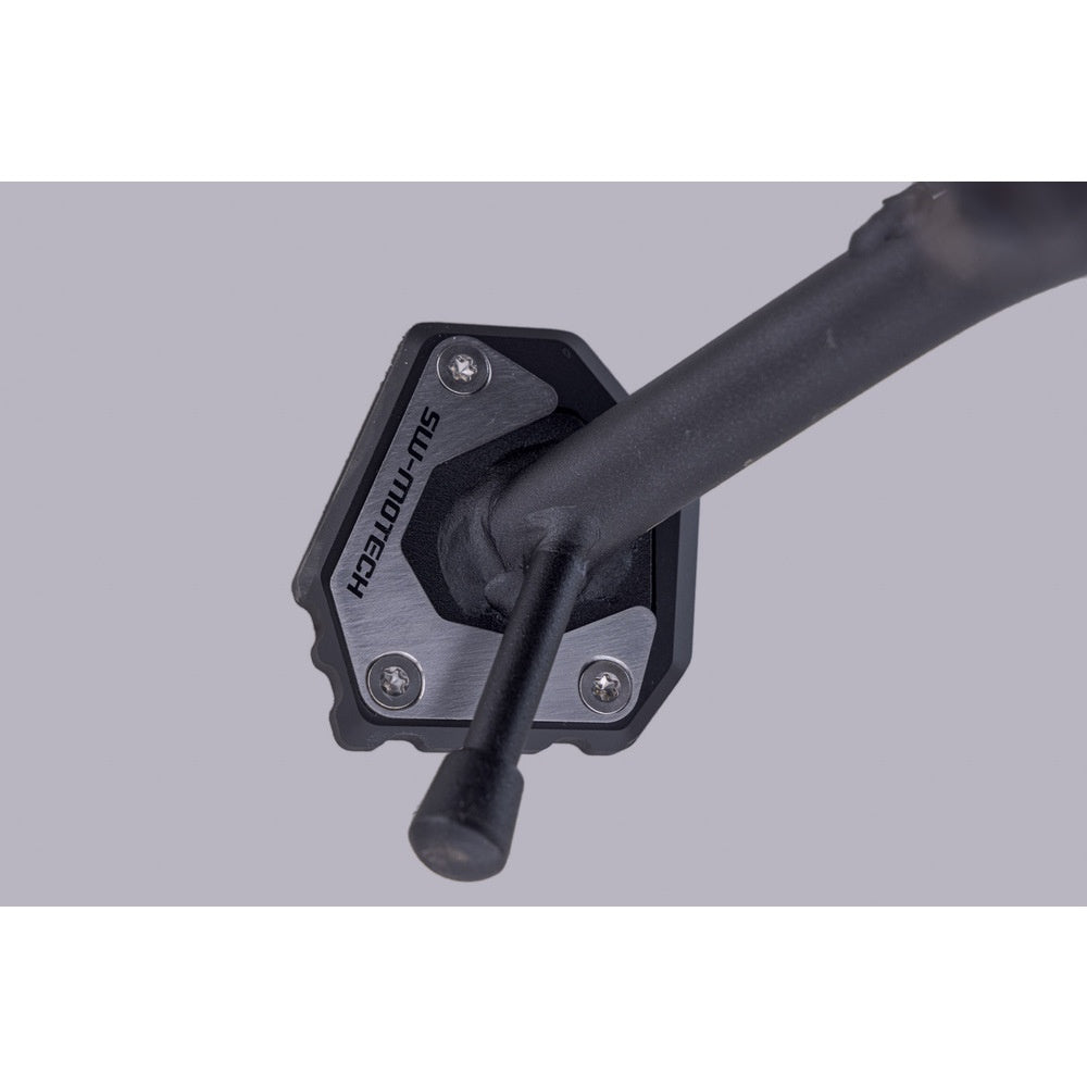 SW-Motech SW-STS1904410000 Side Stand Foot Extension Black/Silver for Benelli Leoncino 500 17-Up/Leoncino 500 Trail 18-Up/Leoncino 800/Leoncino 800 Trail 21-Up