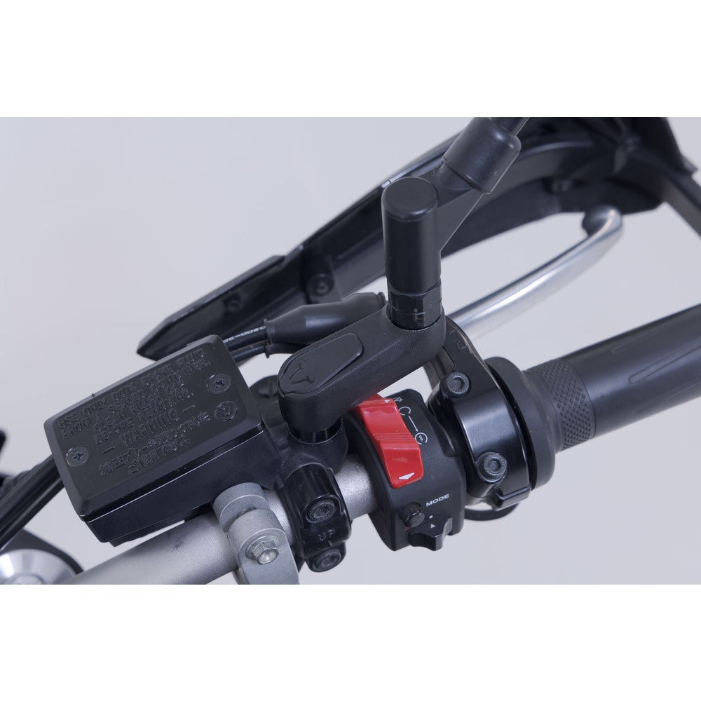 SW-Motech SW-SVL0050311100-B Mirror Extensions Black for Ducati/KTM/Yamaha Models