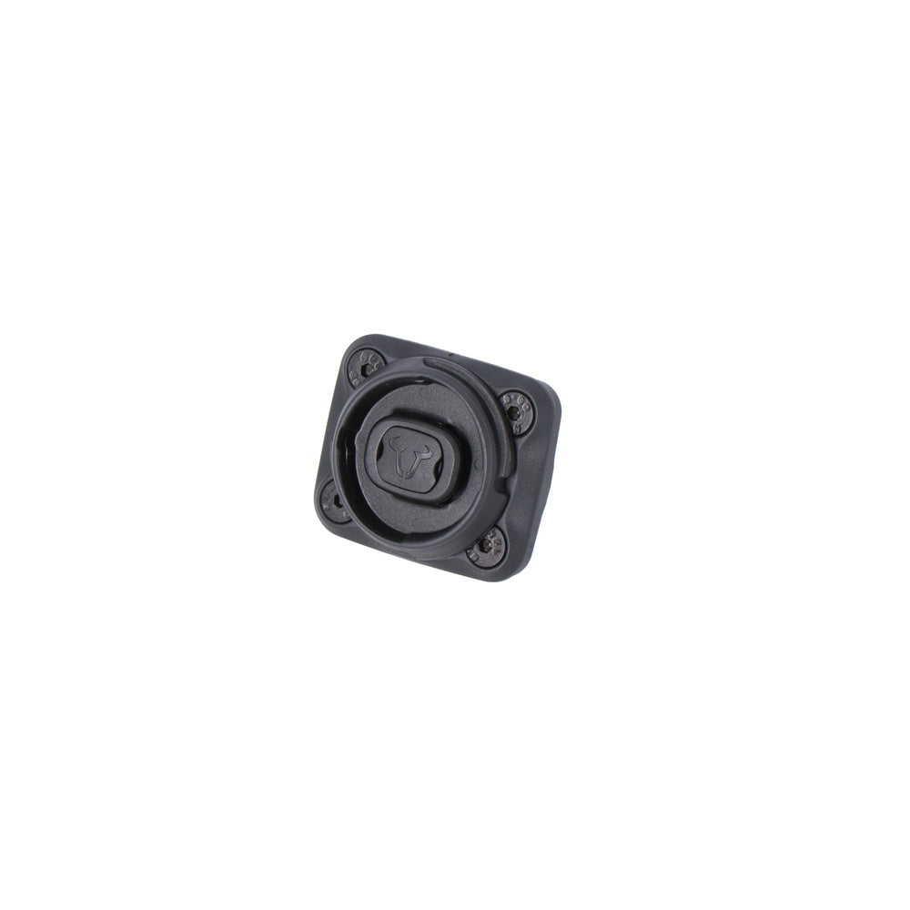 SW-Motech SW-TL0094010200 T-Lock Holder Black for Socket Arm (Includes 1" Ball)
