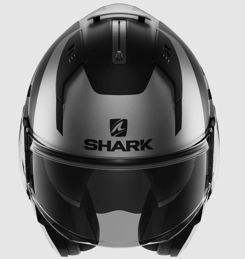 Shark Evo ES Kedje Matte Black/Anthracite Modular Helmet [Size:XL] [INTERNAL]