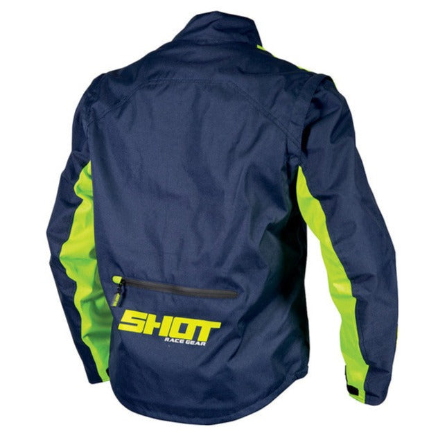 Shot Contact Assault Enduro Blue/Neon Yellow Jacket