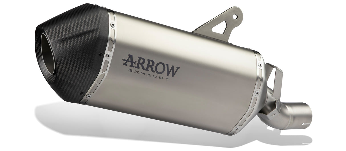 Arrow 72001SK Sonora Titanium Slip-On Muffler w/Carbon End Cap for KTM 1290 SuperAdventure S/1290 SuperAdventure R 21-24/1390 SuperAdventure S/1390 SuperAdventure R 25-Up