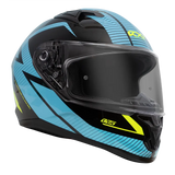 RXT 825 Street 2 Suzuka Gloss Black/Blue/Fluro Helmet