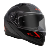 RXT 825 Street 2 Suzuka Matte Black/Grey/Red Helmet