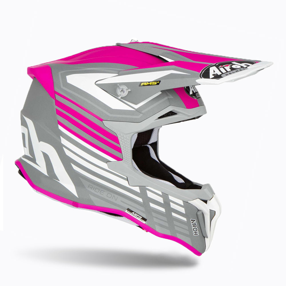 Airoh Strycker Shaded Matte Pink Helmet
