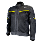 MotoDry Summer-Vent Black/Hi-Viz Textile Jacket