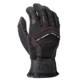 MotoDry Summer Vented Black Gloves