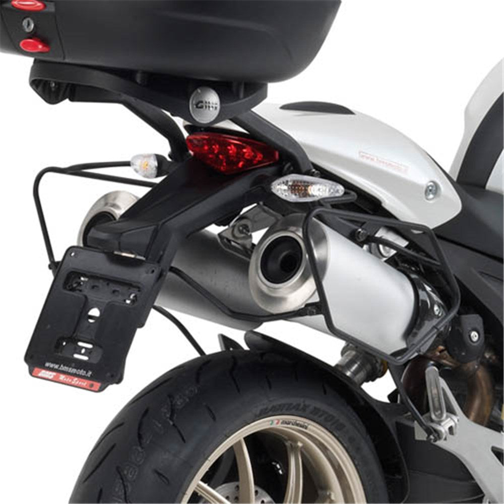 Givi T681 Saddlebag Holder for Ducati Monster 696/Monster 796/Monster 1100 08-09 w/Soft Side Bags
