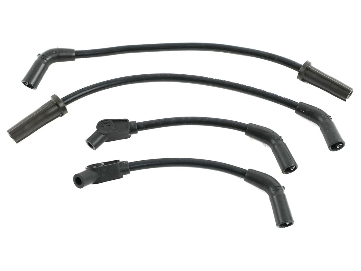 Taylor Cable Products TAY-13037 10.4mm Spark Plug Wire Set Black for Softail 18-Up