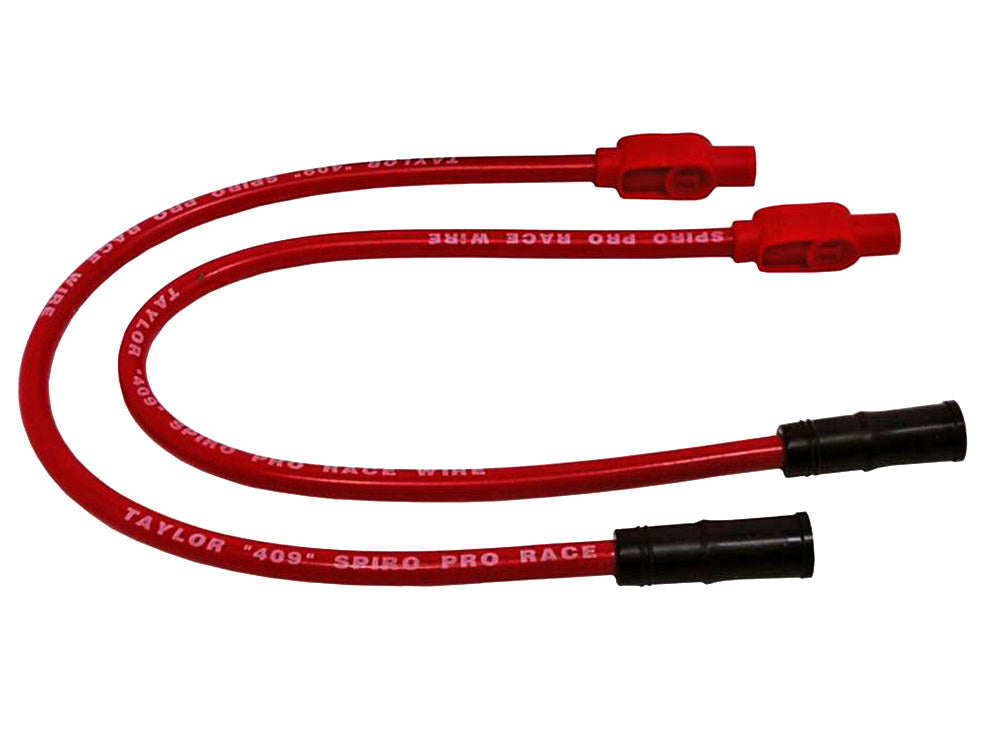 Taylor Cable Products TAY-13234 10.4mm Spark Plug Wire Set Red for Touring 99-08 w/EFI/Sportster 04-06