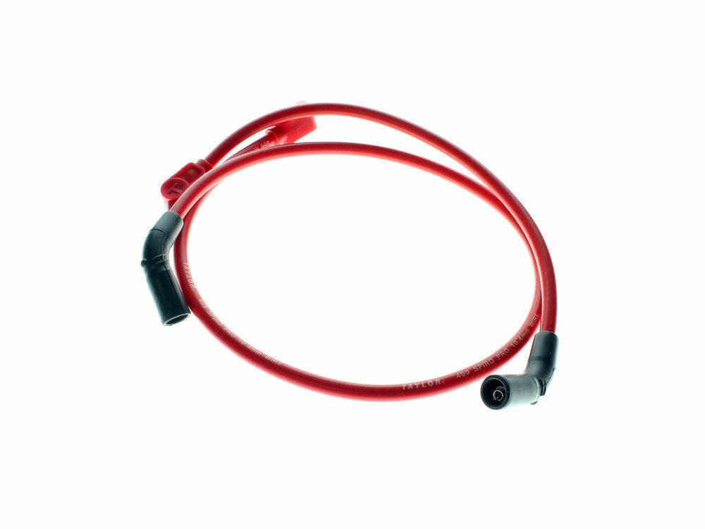 Taylor Cable Products TAY-13236 10.4mm Spark Plug Wire Set Red for Touring 09-16