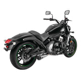 Two Brothers Racing TBR-005-4200199 Comp-S 2-1 Exhaust System Stainless Steel w/Carbon Fiber End Cap for Kawasaki Vulcan S 650cc 15-Up