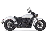 Two Brothers Racing TBR-005-4610199-BLK Comp-S 2-1 Exhaust System Black w/Carbon Fiber End Cap for Indian Scout 17-Up/Victory Octane 2017