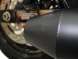 Two Brothers Racing TBR-005-4690199-BLK Megaphone Gen II 2-1 Exhaust System Black for Dyna 06-17