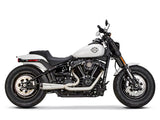 Two Brothers Racing TBR-005-4960199 Comp-S 2-1 Exhaust System Stainless Steel w/Carbon Fiber End Cap for Softail 18-Up w/Non-240 Rear Tyre