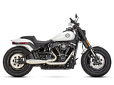 Two Brothers Racing TBR-005-4970199 Megaphone Gen II 2-1 Exhaust System Stainless Steel for Softail 18-Up w/Non-240 Rear Tyre