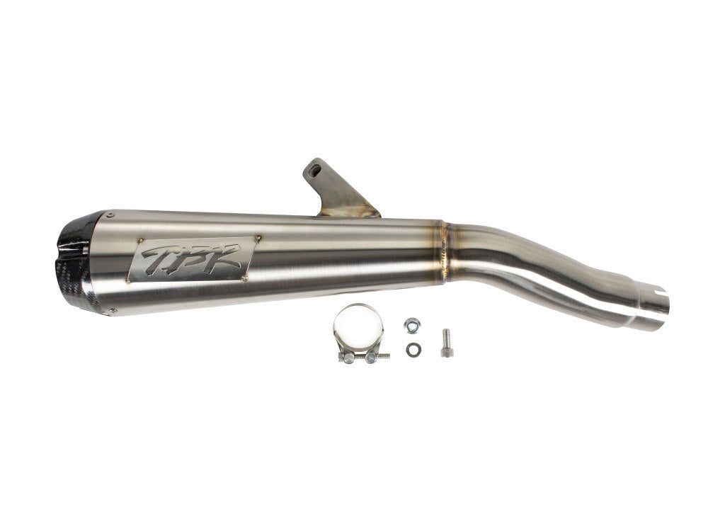 Two Brothers Racing TBR-005-5260499 Comp-S Slip-On Muffler Stainless w/Carbon End Cap for Honda CMX/Rebel 1100cc 21-Up