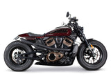 Two Brothers Racing TBR-005-5410199-BLK Comp-S 2-1 Exhaust Black w/Carbon Fiber End Cap for Sportster S 21-Up