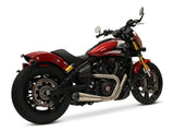 Two Brothers Racing TBR-005-5550199 Comp-S 2-1 Exhaust Stainless Steel w/Carbon Fiber End Cap for Indian Scout 25-Up