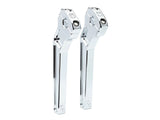 Todds Cycle TD-R22-10 10" Pullback Two Piece Riser Kit Chrome for 1-1/8" Handlebar