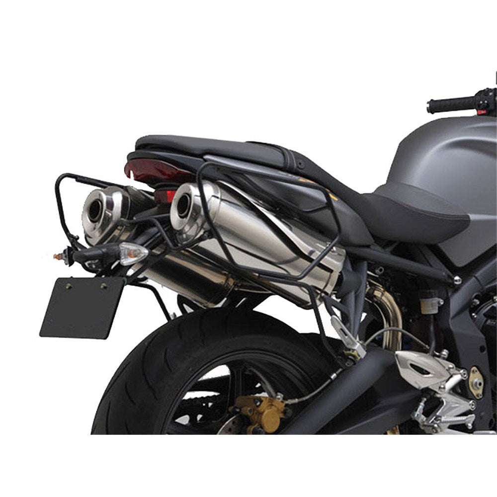 Givi TE705 Saddlebag Holder for Triumph Street Triple 675 07-12 w/ST609 Sport-T Easylock Side Bags