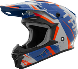 THH T710X Rage Matte Blue/Orange Youth Helmet