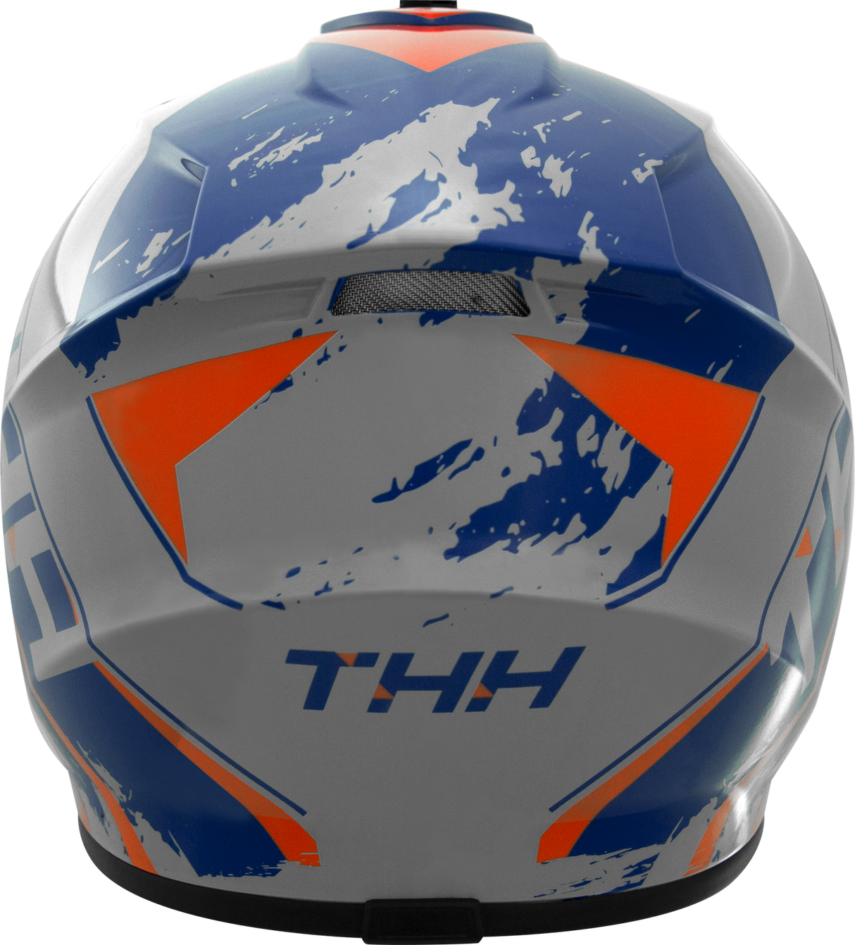 THH T710X Rage Matte Blue/Orange Youth Helmet