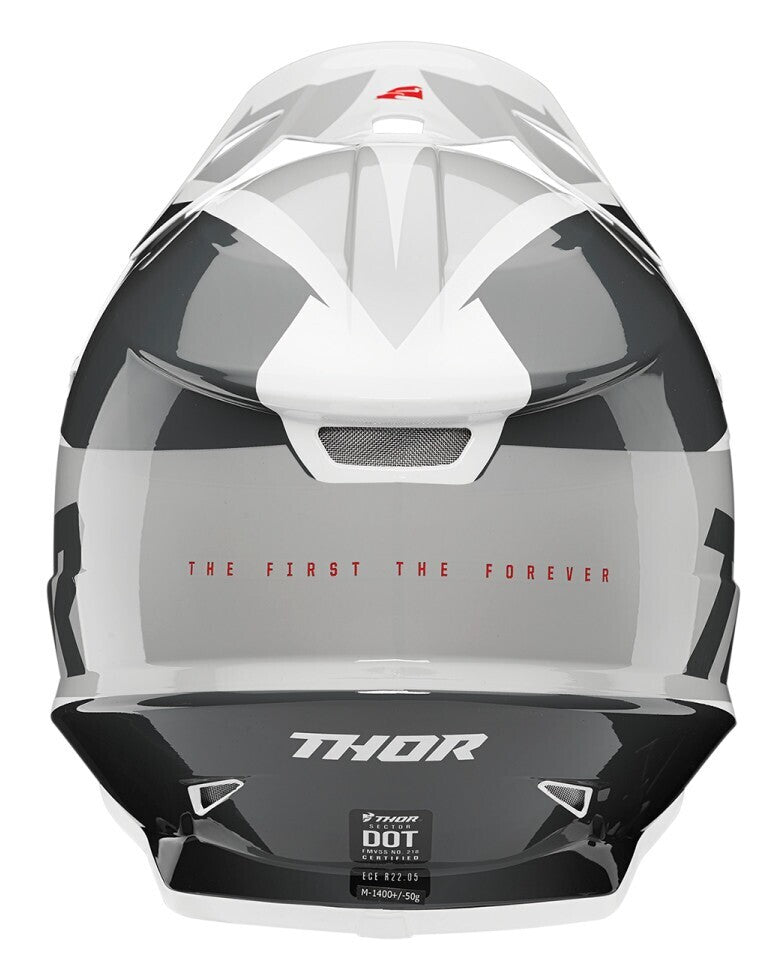 Thor 2023 Sector Fader Black/White Helmet