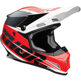 Thor 2023 Sector Fader Red/Black Helmet