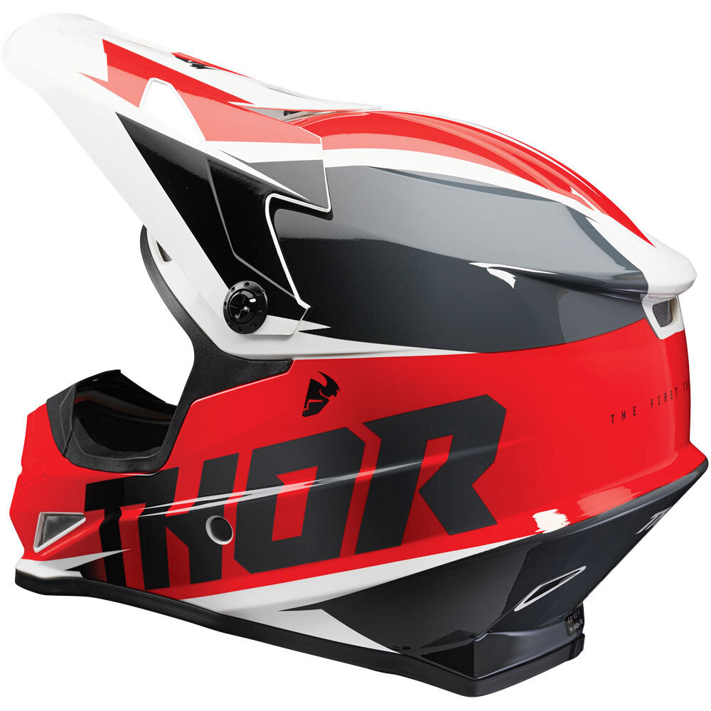 Thor 2023 Sector Fader Red/Black Helmet