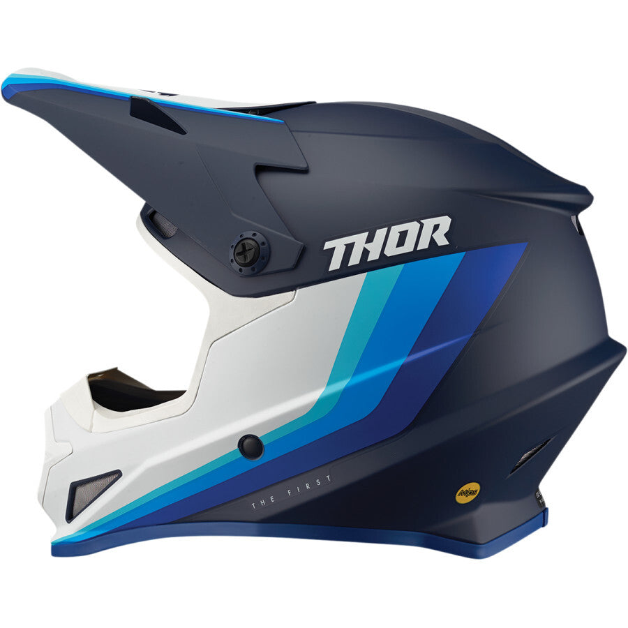 Thor 2023 Sector MIPS Runner Navy/White Helmet