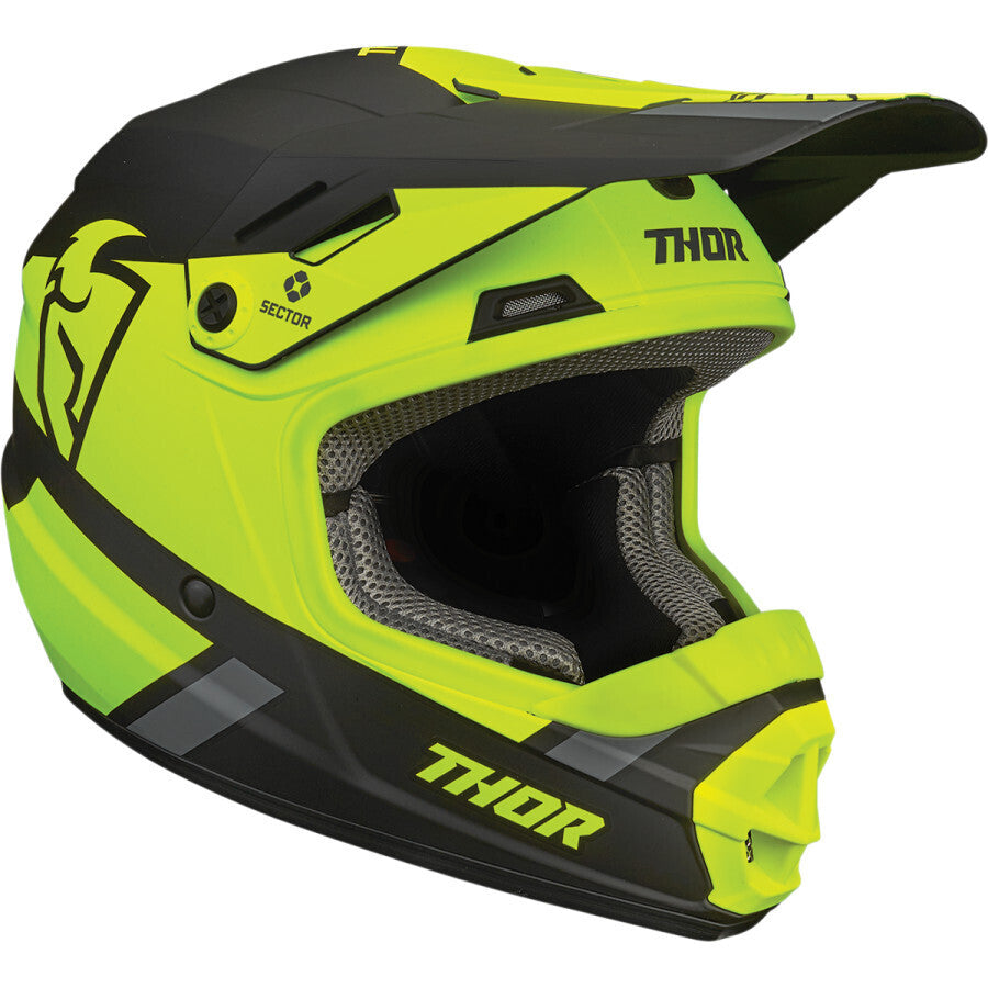 Thor 2024 Sector MIPS Split Acid/Black Youth Helmet