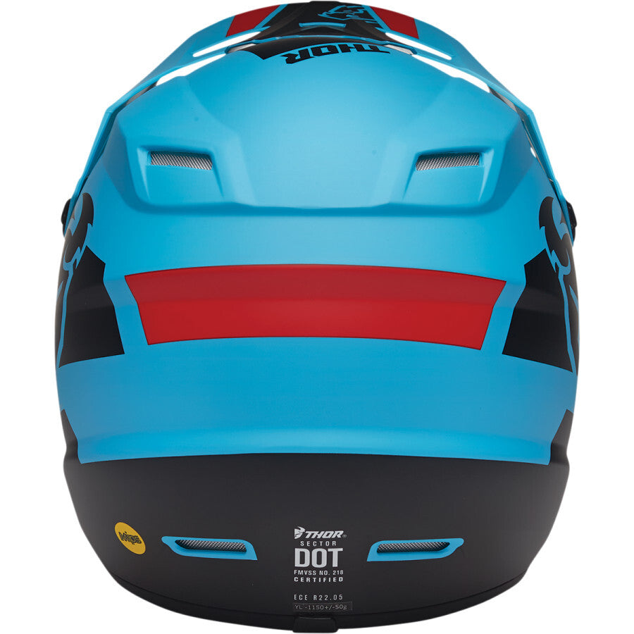 Thor 2024 Sector MIPS Split Blue/Black Youth Helmet