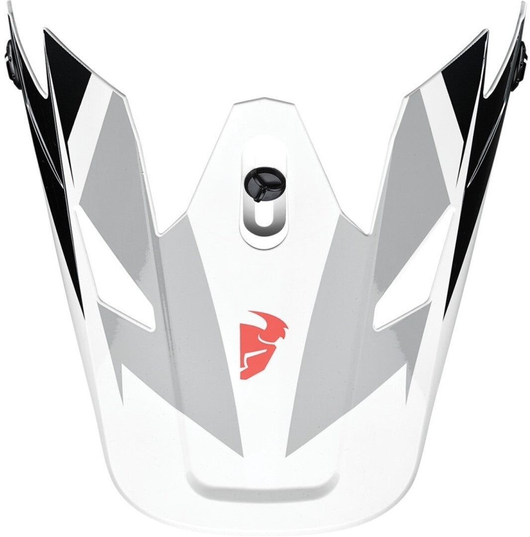 Thor Replacement Visor Peak for Sector Helmets Fader Black/White