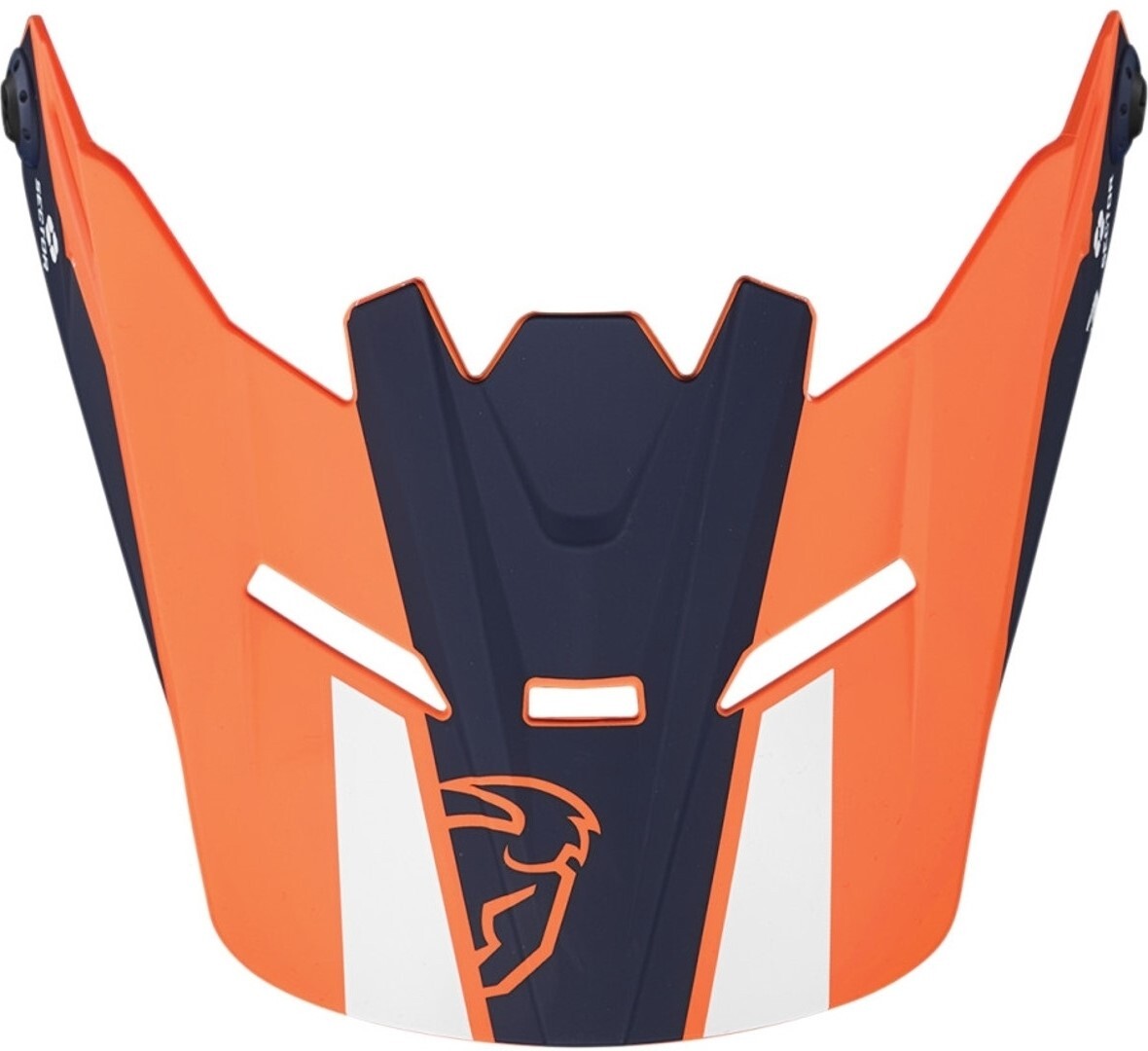 Thor Replacement Visor Peak for Sector Youth Helmets Split Orange/Navy