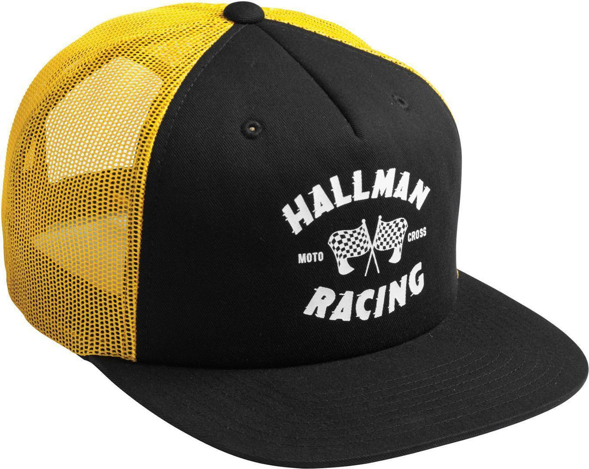 Thor Hallman Finish Line Snapback Hat Golden