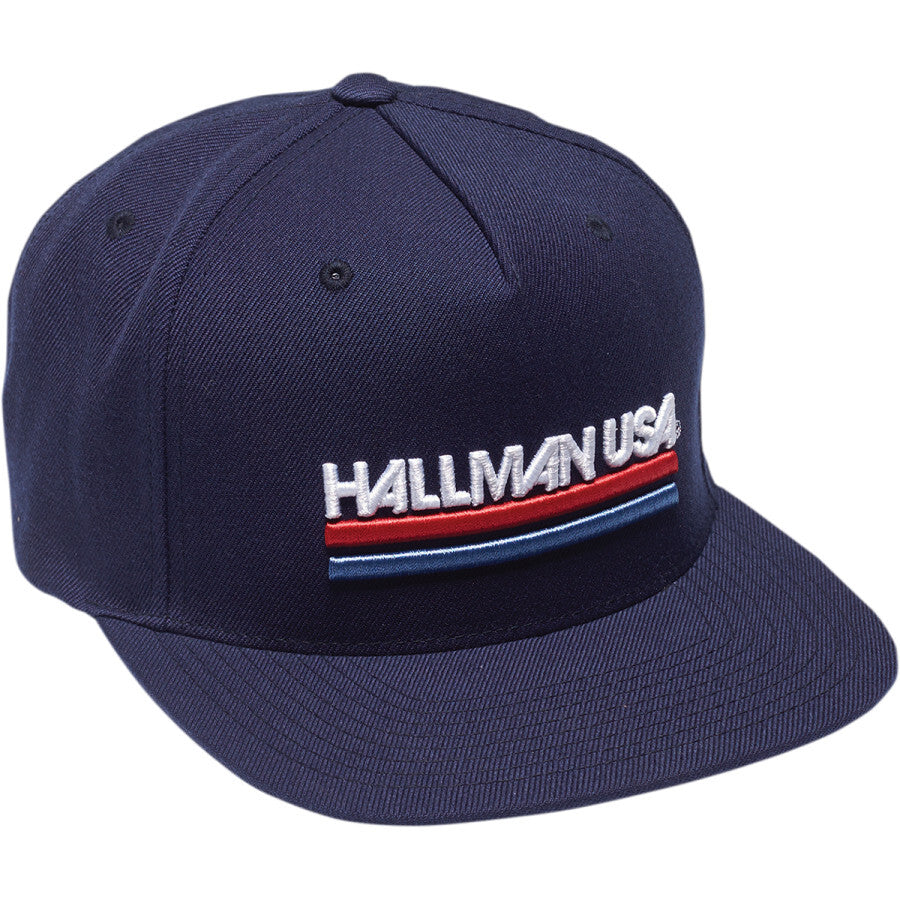 Thor Hallman USA Snapback Hat Navy