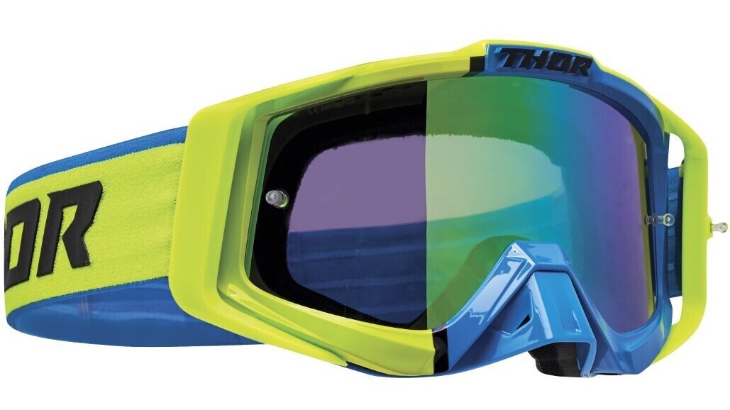 Thor Sniper Pro Divide Lime/Blue Goggle