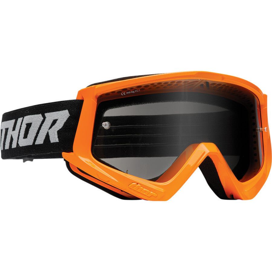 Thor Combat Racer Sand Goggles Fluro Orange/Grey