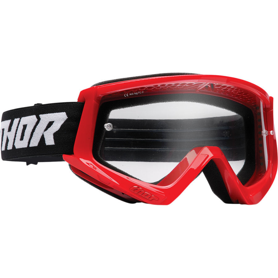 Thor Combat Racer Goggles Red/Black