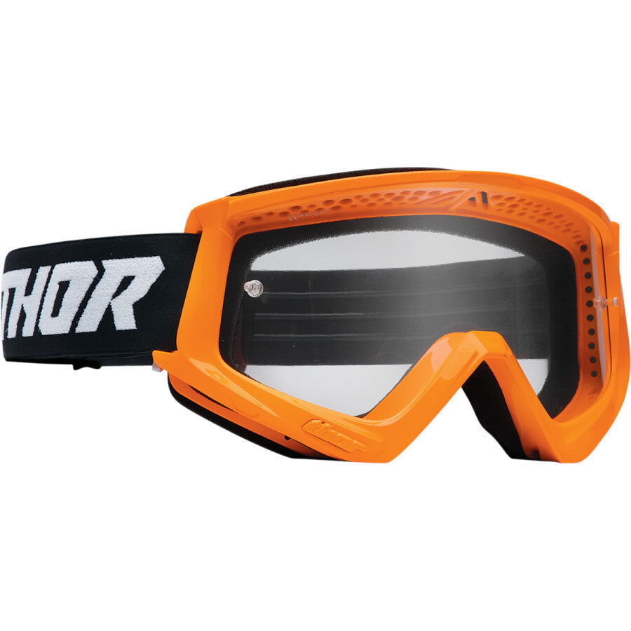 Thor Combat Racer Goggles Fluro Orange/Black