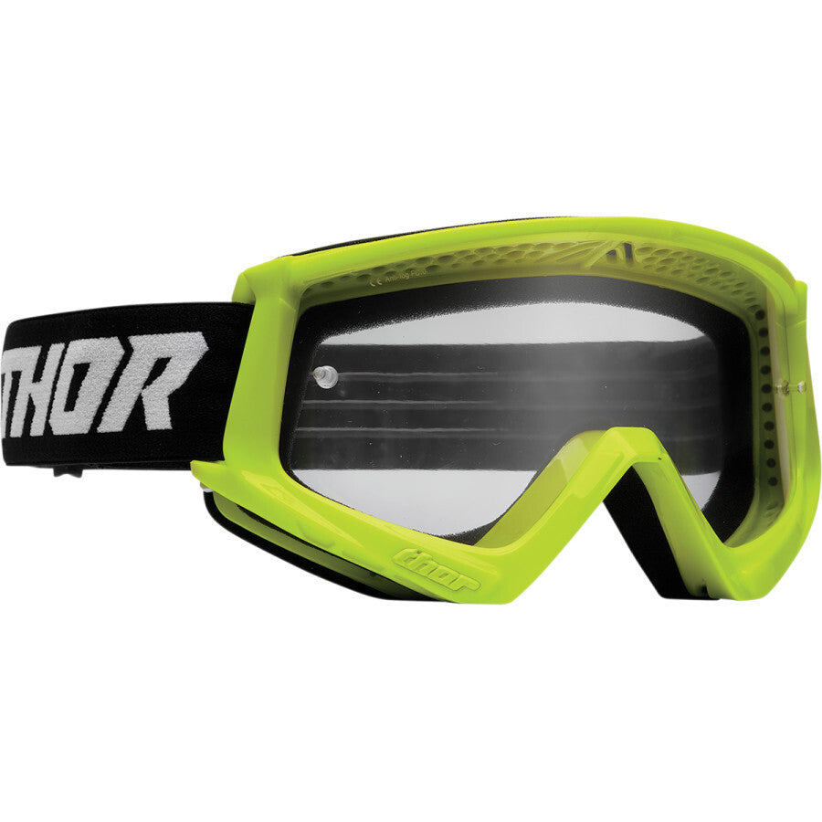 Thor Combat Racer Goggles Fluro Acid/Black